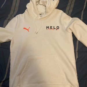Puma Lamelo Ball white hoodie